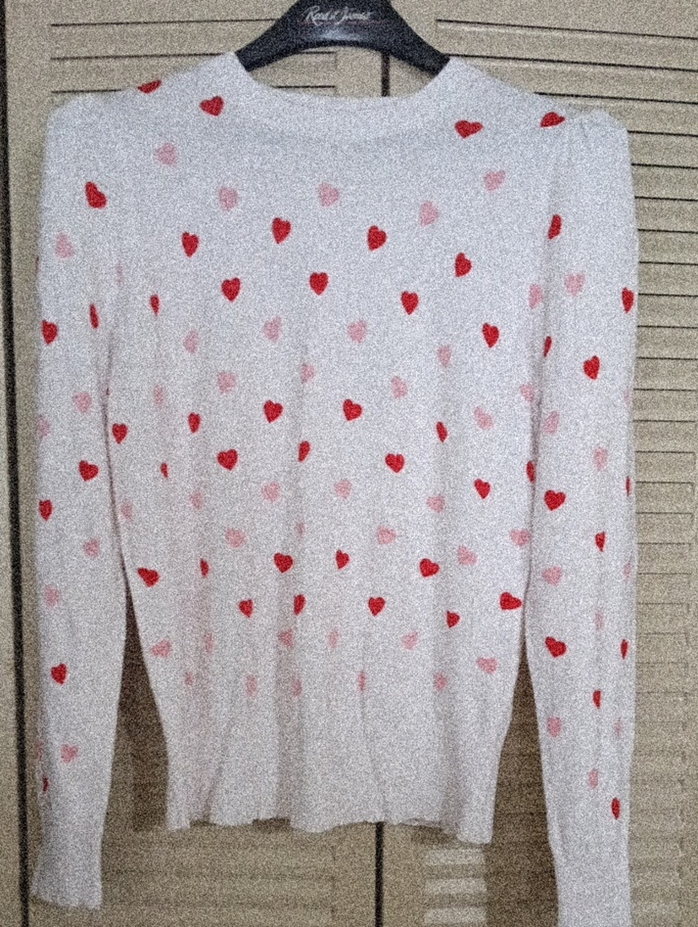 Marled Light Pink Crewneck Sweater